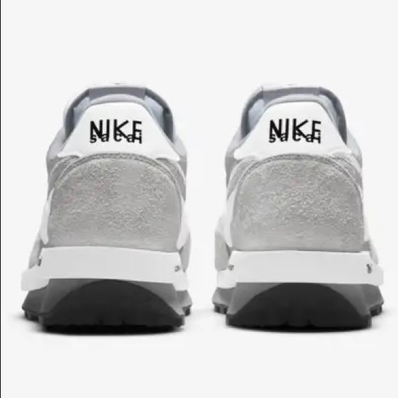 Nike x Sacai x Fragment LDWaffle Sneakers. Grey/White. Men 9/Women 10.5 - Picture 2 of 16